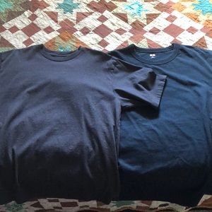 Men’s Basic Tees (Everlane and Uniqlo)